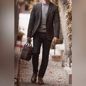 Irish wool tweed blazer Size 40 short